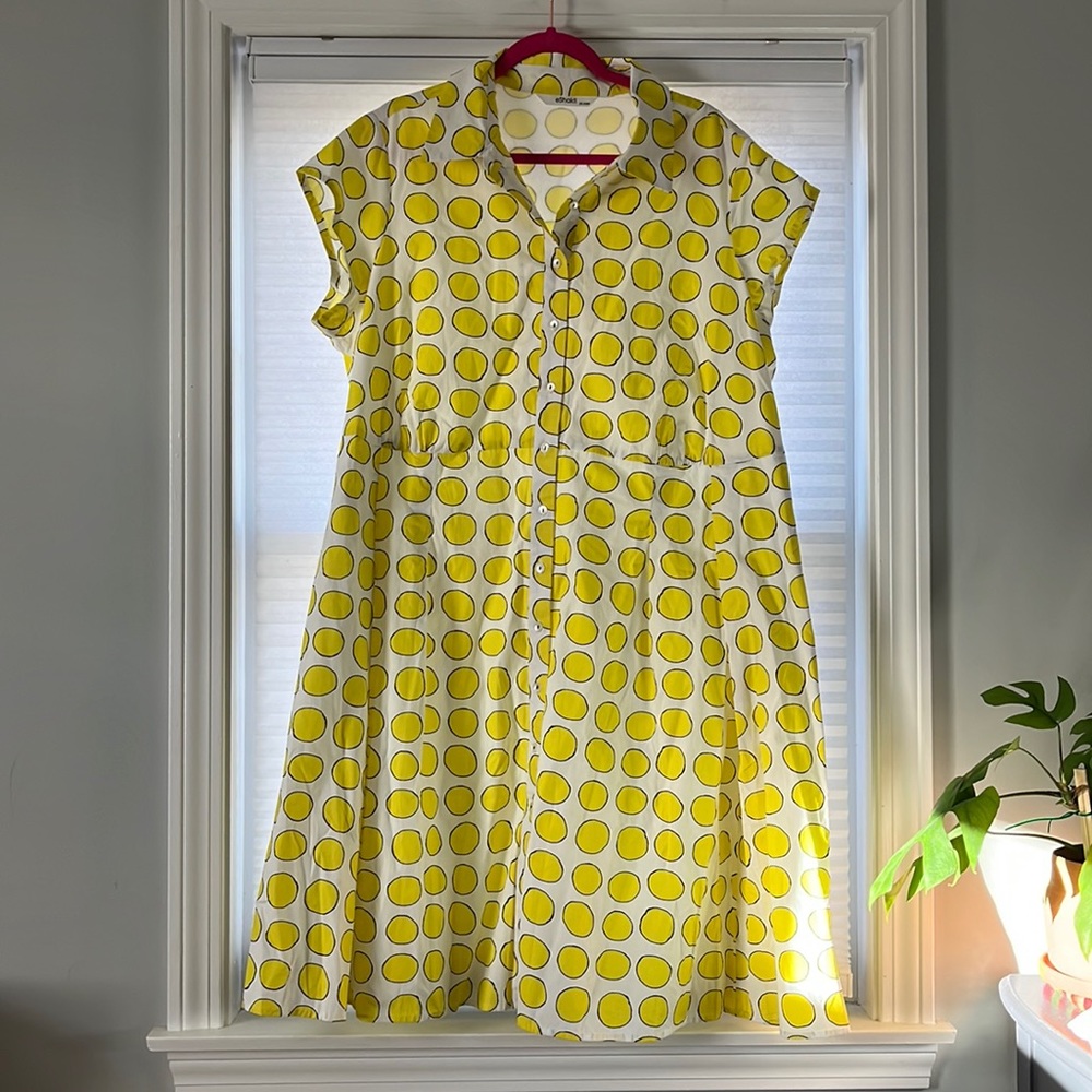 Eshakti cotton shirt dress